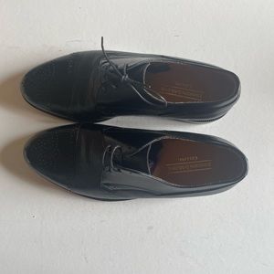 Johnston & Murphy Cellini 7 0 15 3185 Mens Size 9 Black Shoe New